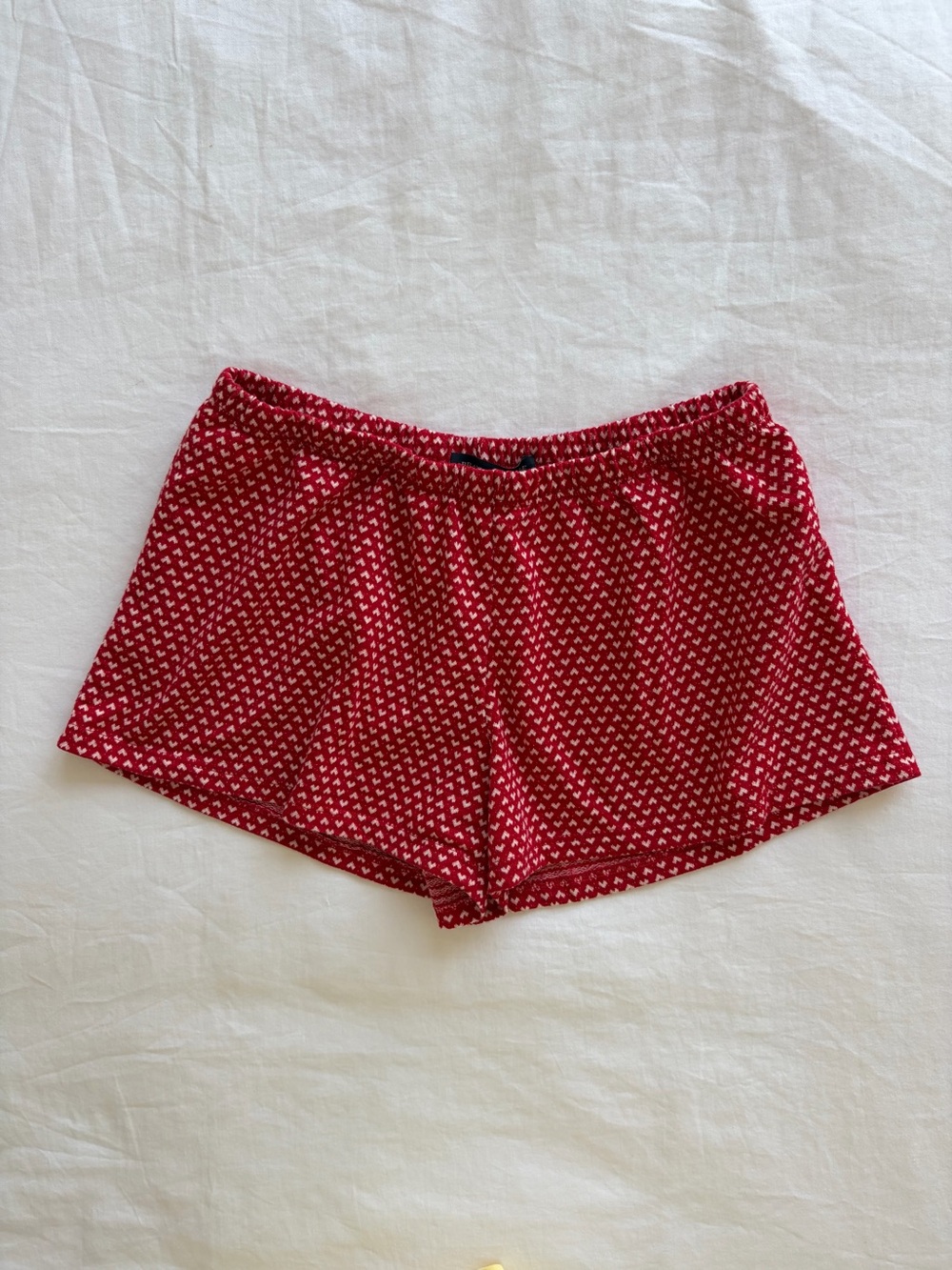 Brandy Melville red heart shorts - Picture 3 of 4